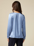 Blusa in raso di viscosa image number 1