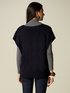 Short-sleeve cardigan with embroidery image number 1