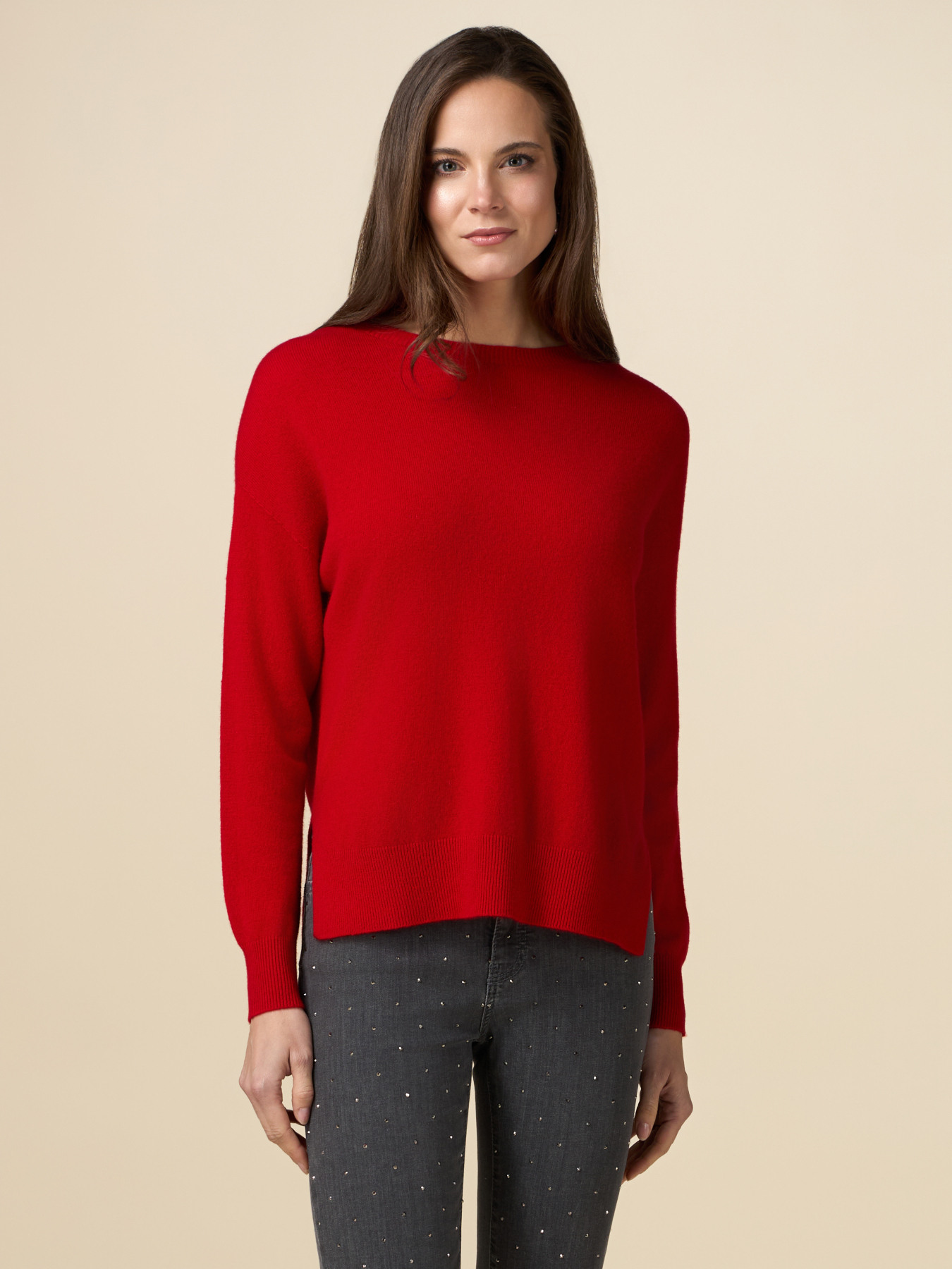 Pure wool crew-neck sweater image number 0