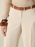 Genuine leather belt image number 0