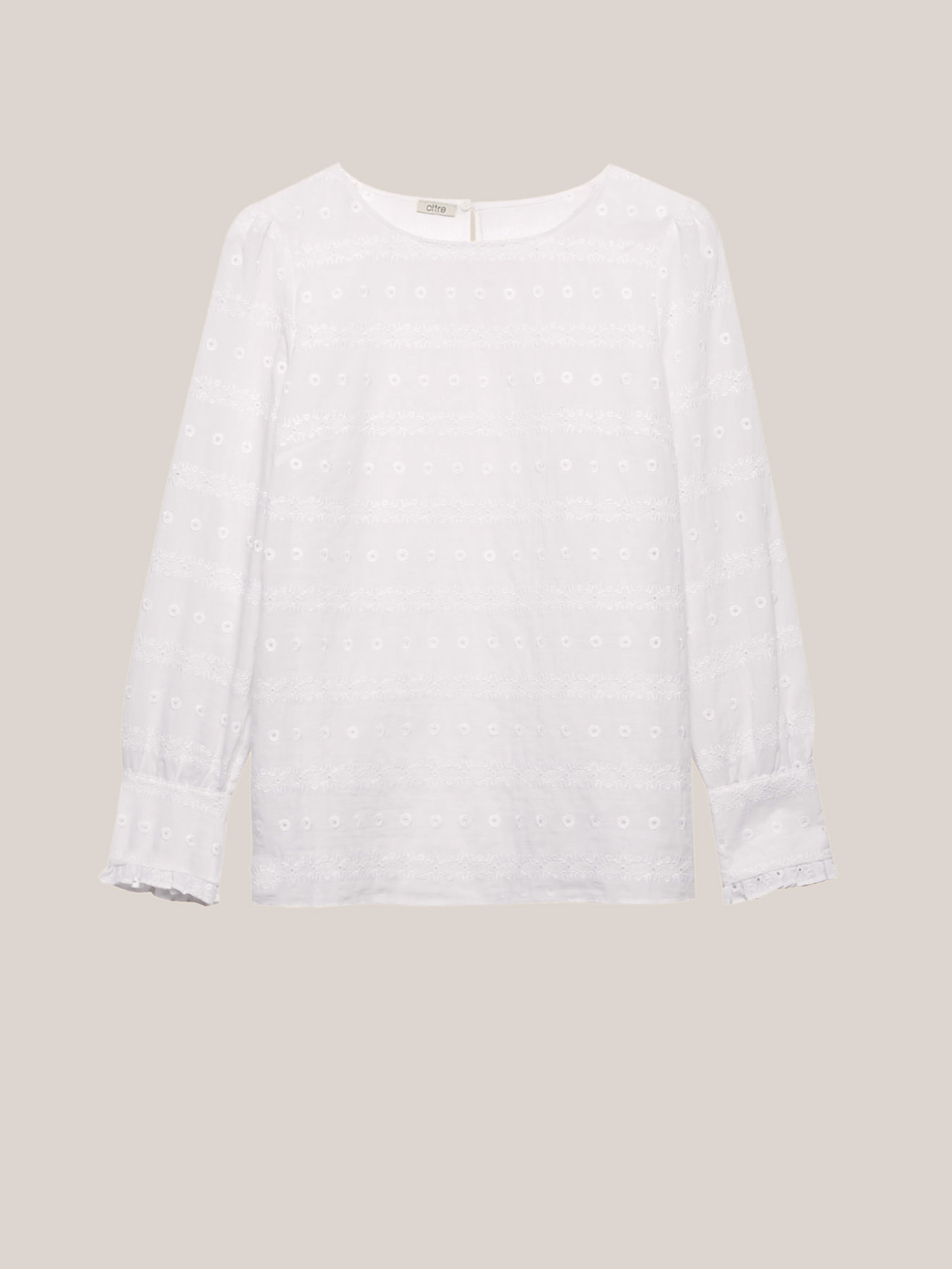 Broderie anglaise blouse image number 3
