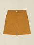 Bermuda shorts in cotton blend gabardine image number 4