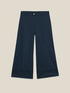 Pantaloni palazzo misto cotone image number 4