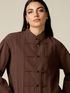 Veste d&eacute;structur&eacute;e avec brandebourgs image number 2