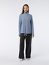 Cashmere blend lurex turtleneck sweater with sequins image number 0
