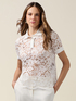 Lace polo t-shirt image number 0