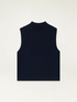 Sleeveless turtleneck pullover image number 3