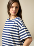 T-Shirt aus gestreiftem Baumwoll-Mischgewebe image number 2