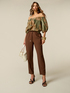 Pantalon jogger en viscose image number 0