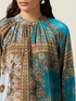 Patterned viscose blouse image number 2