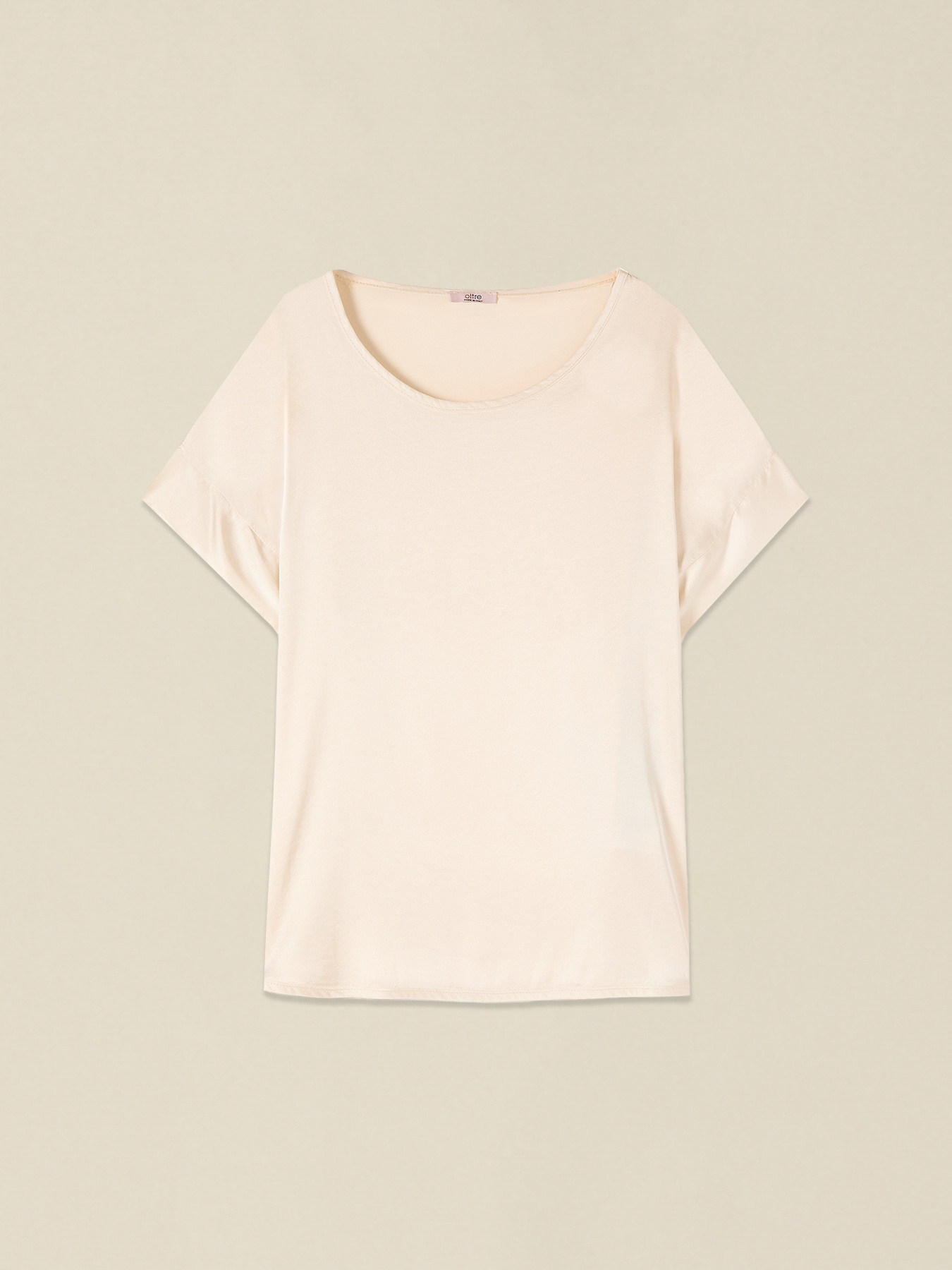 Viscose satin blouse image number 3