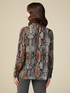 Camicia in georgette fantasia image number 1