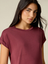 T-shirt en m&eacute;lange modal image number 2