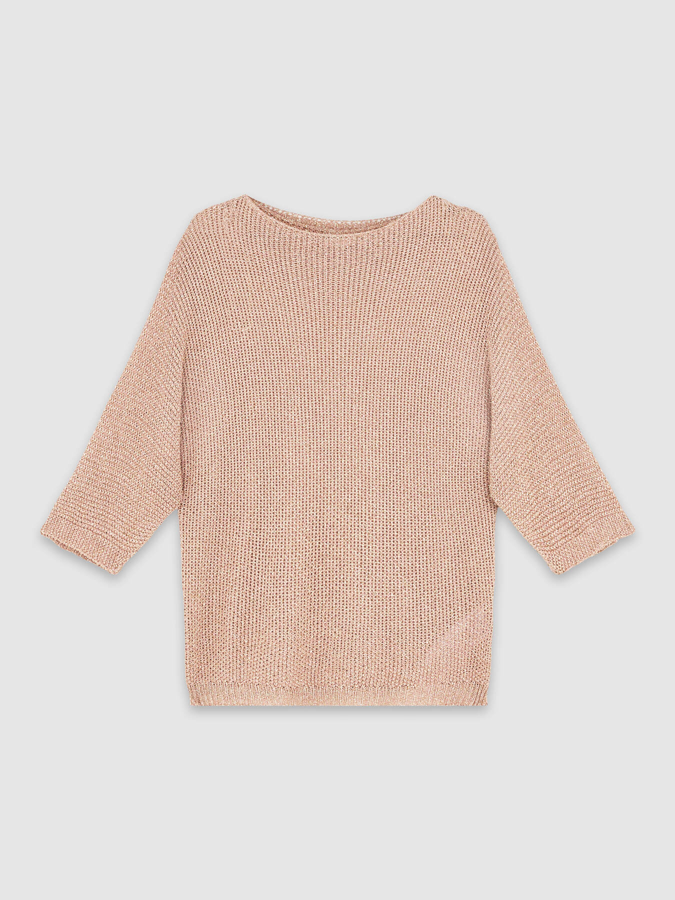 Lurex yarn sweater image number 3
