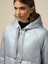 Lightweight down jacket with hood image number 2