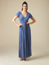 Vestito lungo lurex image number 3