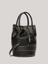 Bucket bag with contrasting profiles image number 2