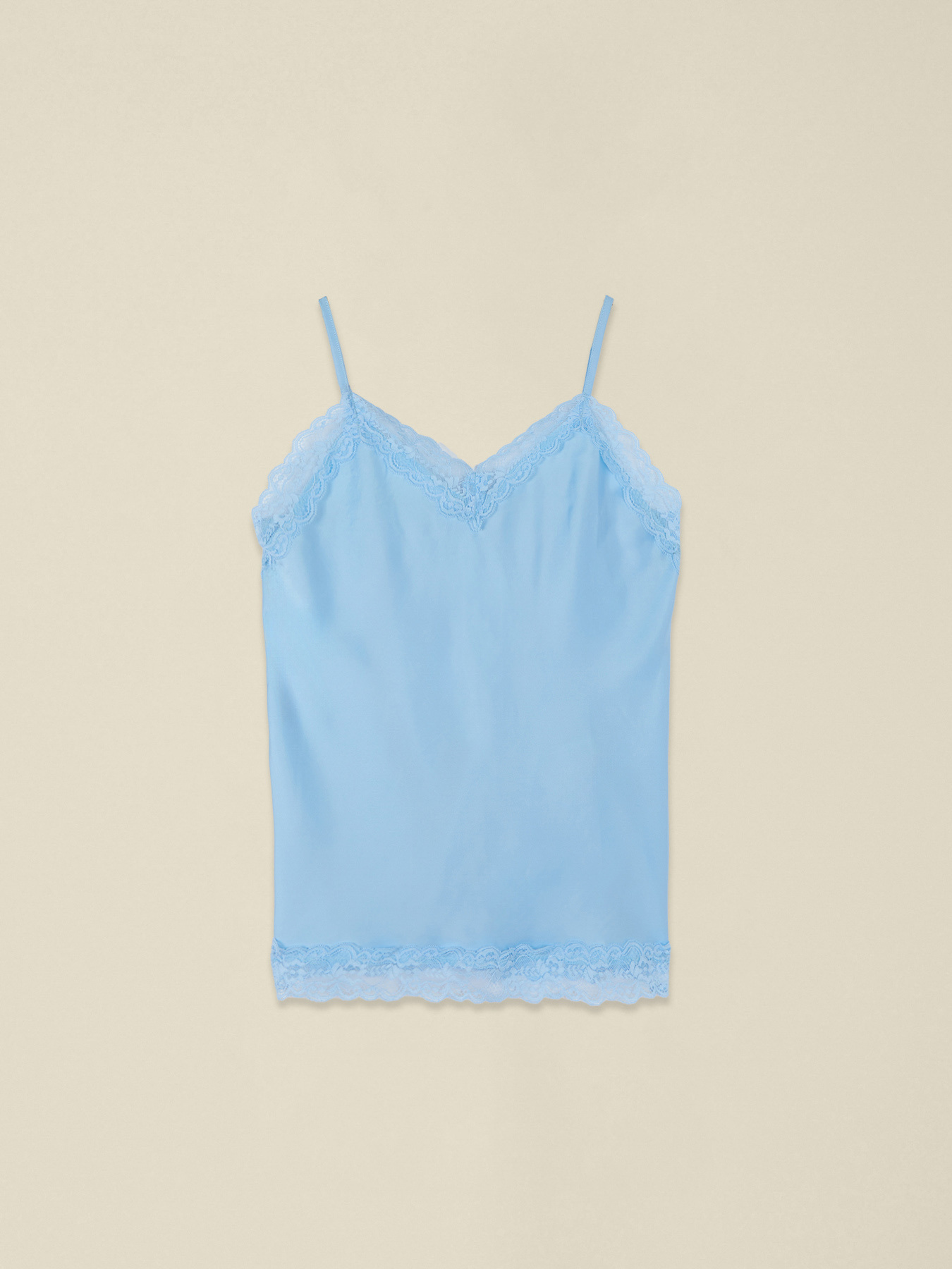 Top lingerie in raso e pizzo image number 3