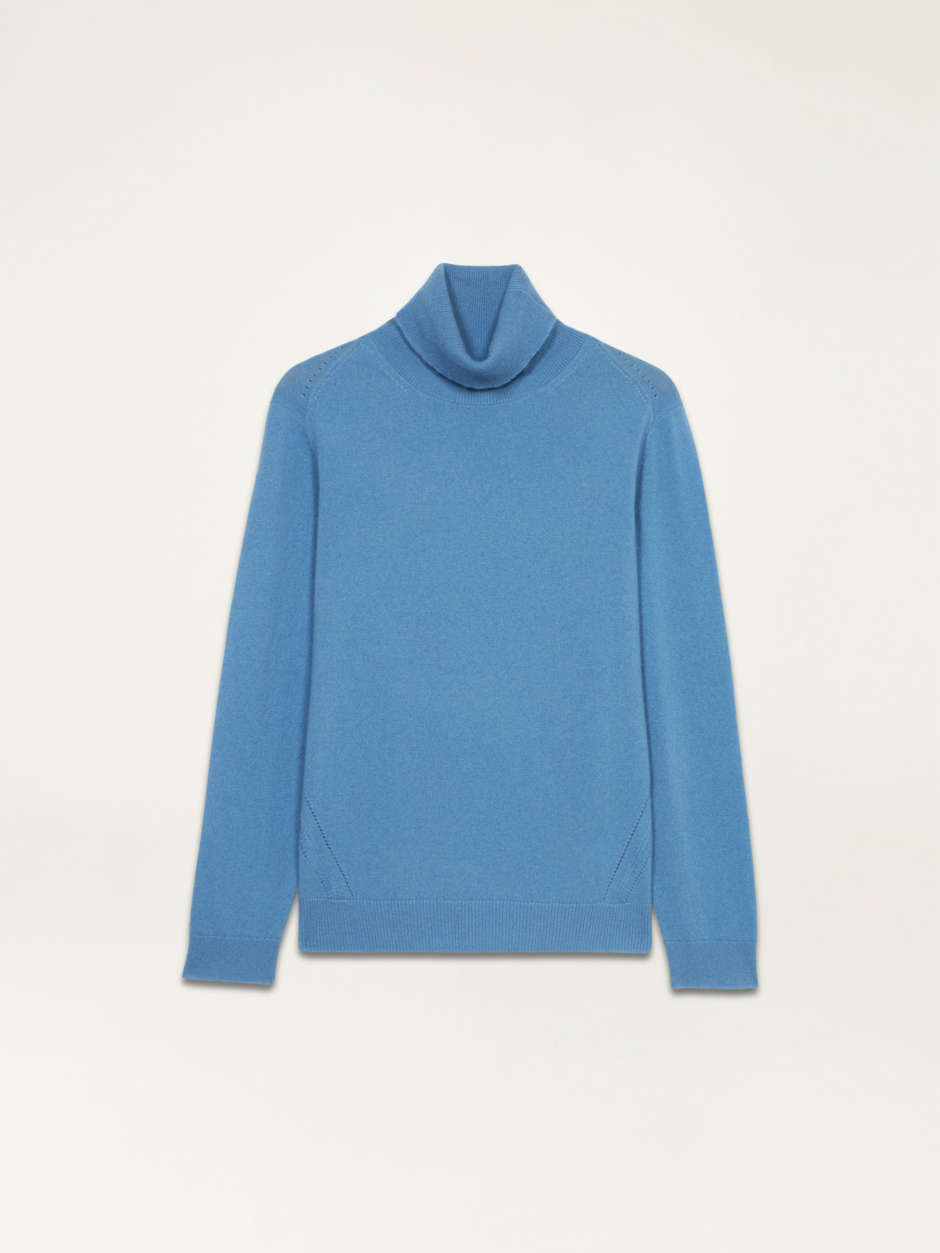 Pure cashmere turtleneck sweater image number 3