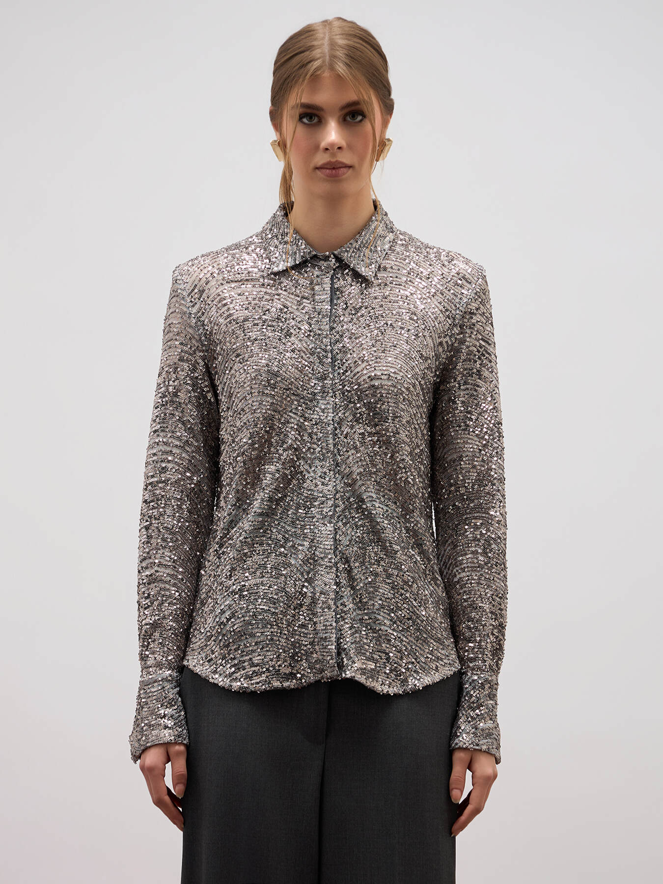 Sequined shirt image number 0