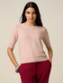 Mixed viscose sweater with sequins image number 0