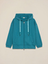 Kapuzenpullover aus Baumwollmischung mit Rei&szlig;verschluss image number 3