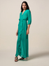 Vestito lungo misto seta image number 3