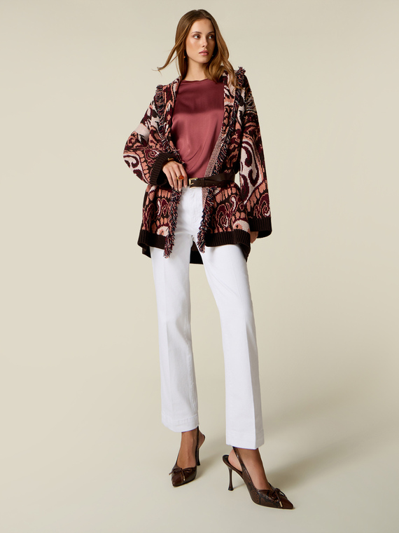 Mixed cotton drill trousers