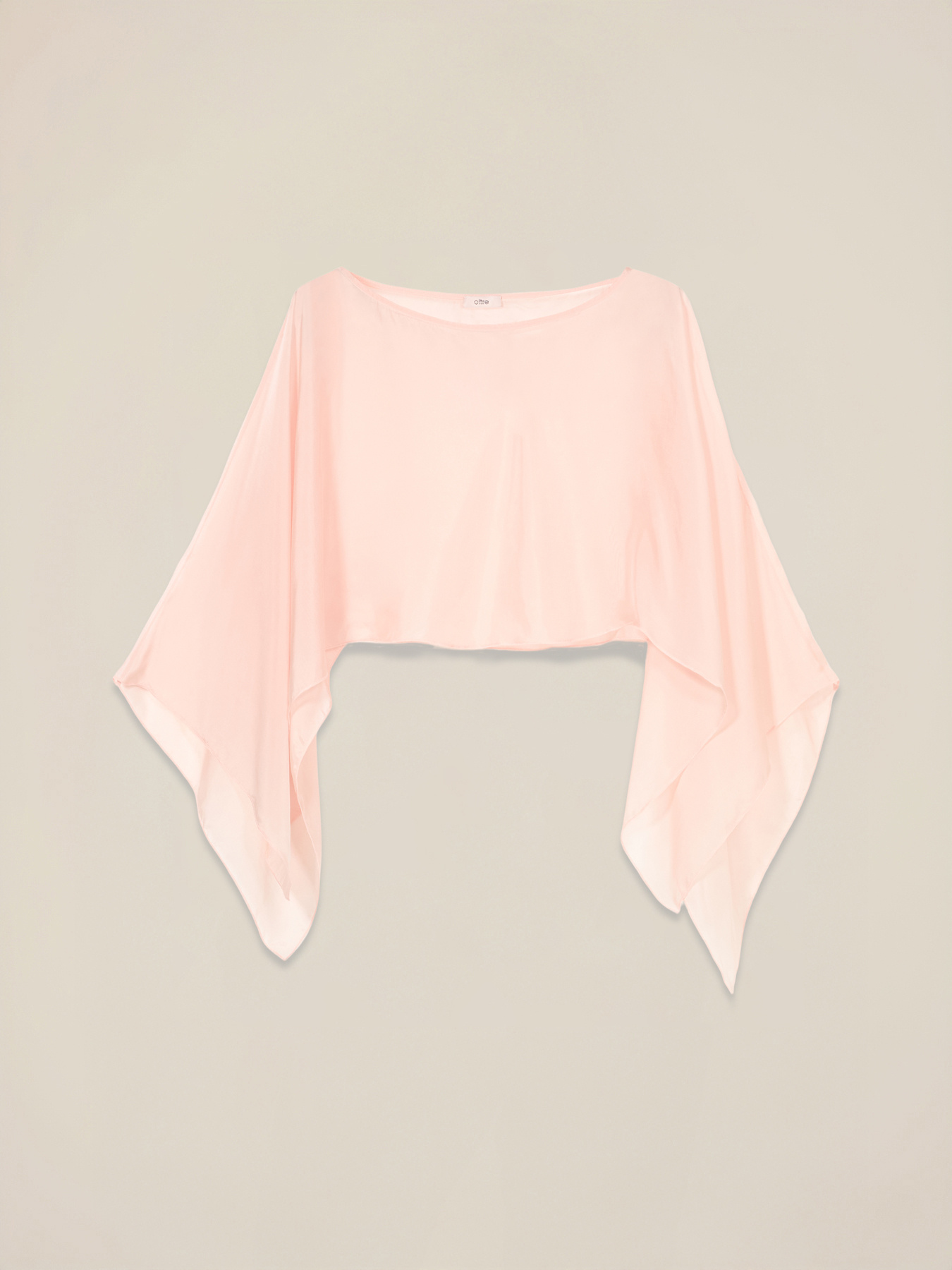 Chal de gasa de seda mixta image number 1