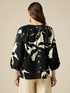Blusa de algod&oacute;n ecol&oacute;gico estampada con broche image number 1
