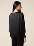 Bluse aus Satin mit Schmuckdetail image number 1