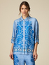 Patterned viscose shirt image number 0