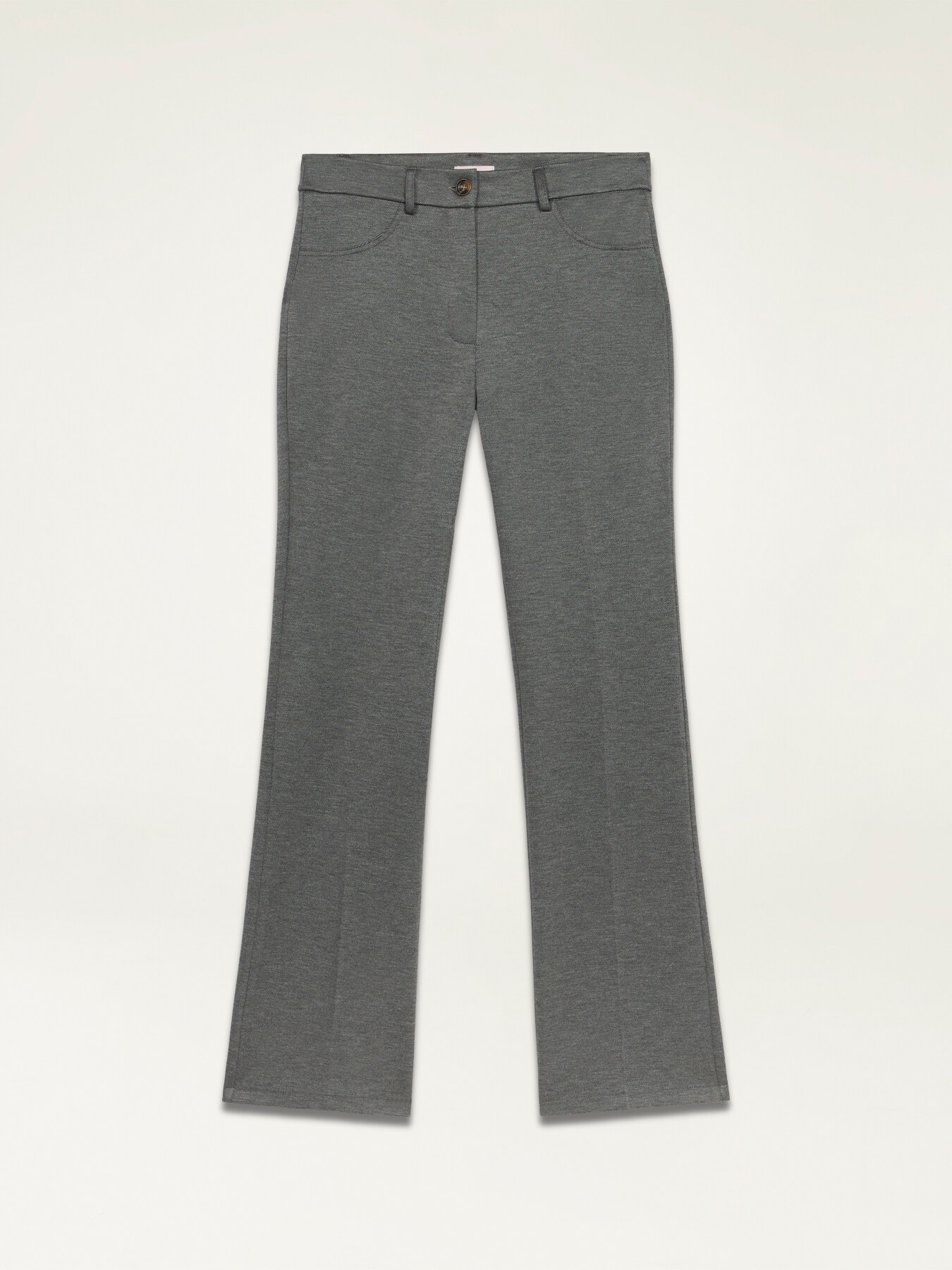 Pantalon flared en maille Milano image number 4