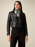 Cropped biker jacket image number 0