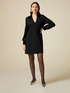 Dress with velvet details image number 0