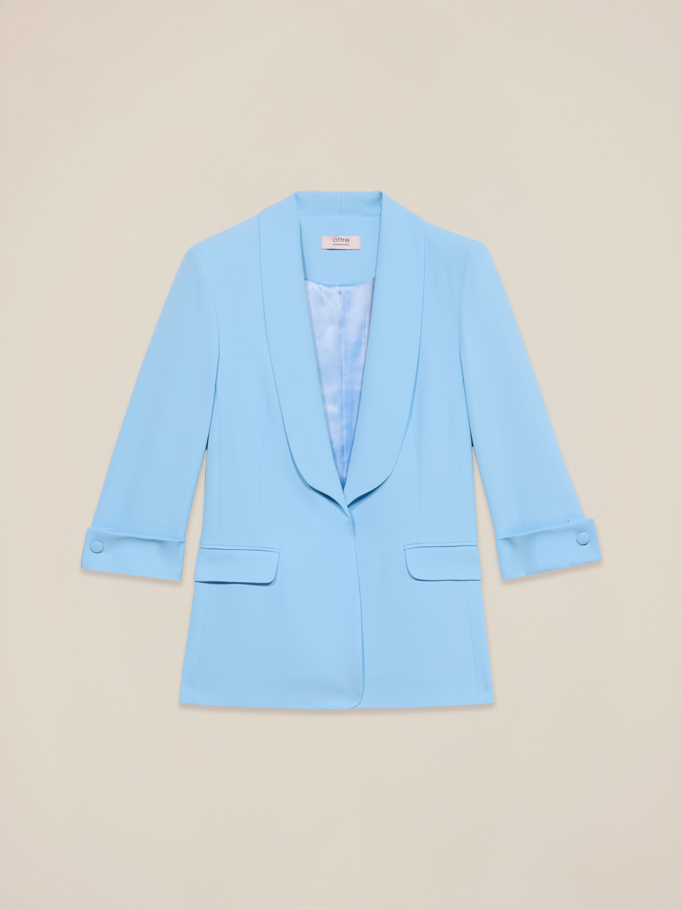 Blazer with three-quarter sleeves image number 3