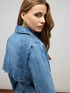 Trench in denim misto viscosa image number 2