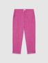 Pantalones pitillo de tejido m&eacute;lange image number 3
