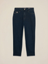 Dunkelblaue Boyslim-Jeans image number 4