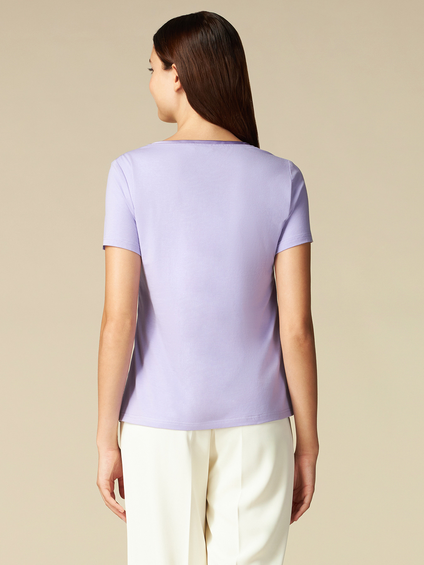 T-shirt bimaterica image number 1