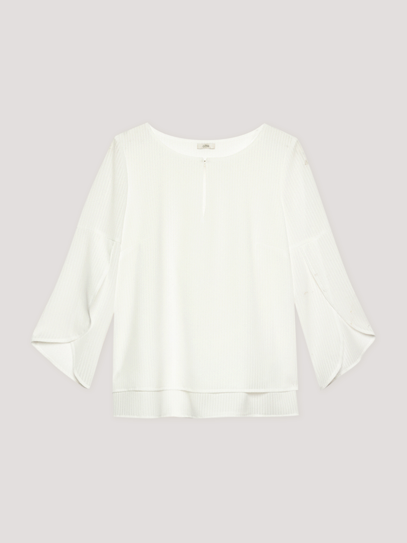 Bluse aus bearbeitetem Gewebe image number 3