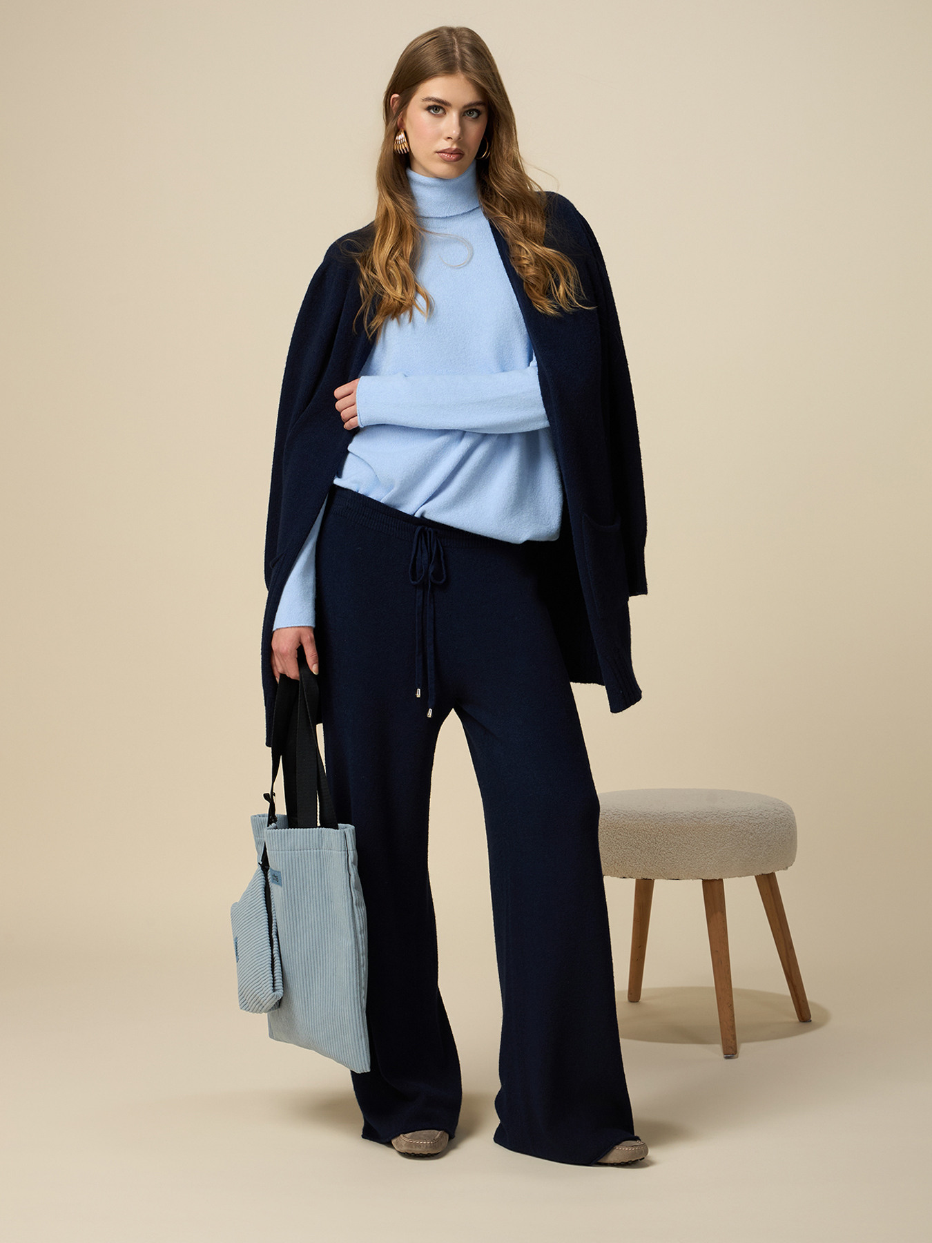 Knit trousers image number 0