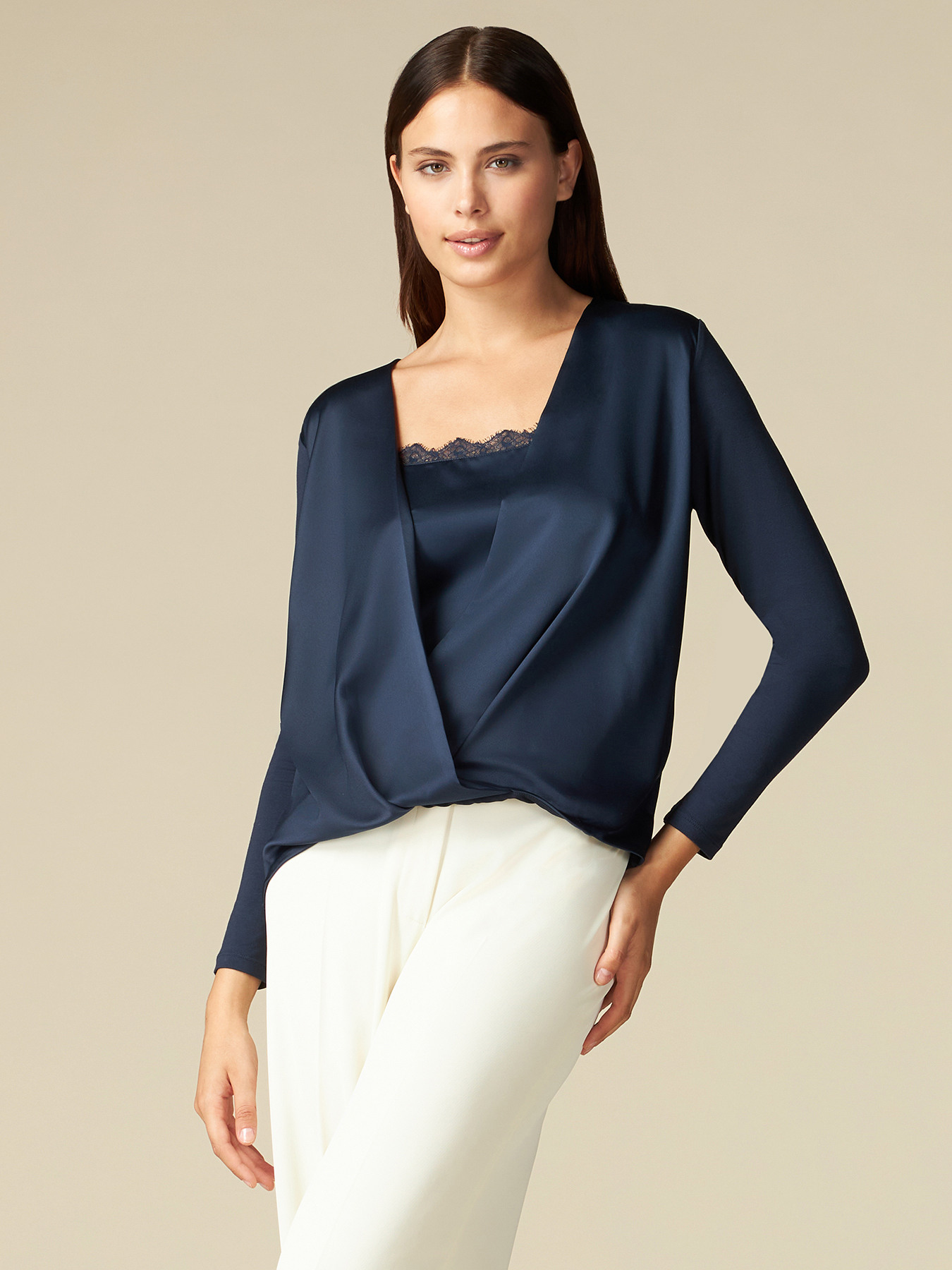 T-shirt effet superposition image number 0