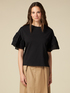 T-shirt con maniche a balze image number 0