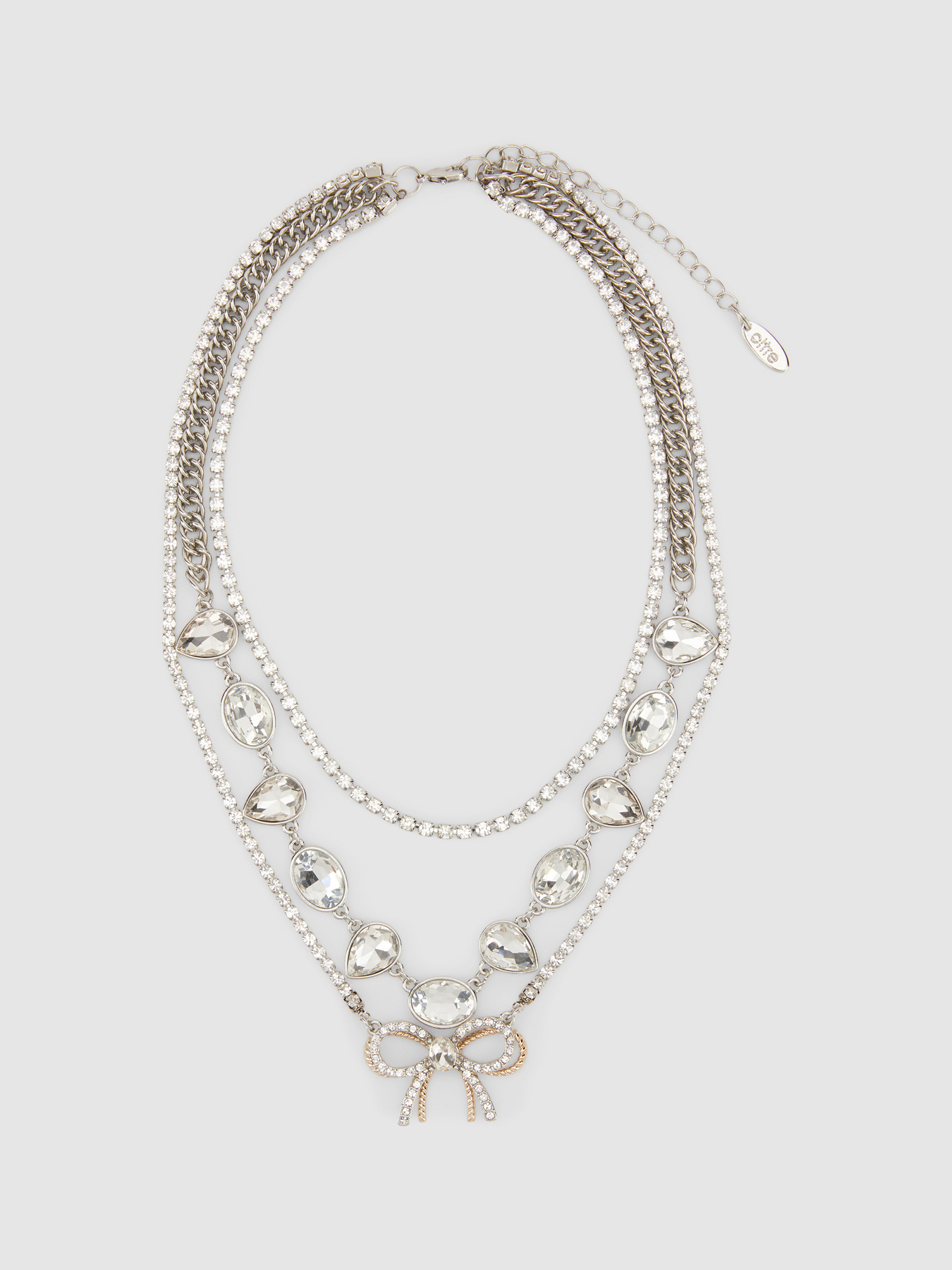 Kurze, mehrreihige Halskette image number 1