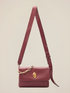 Bolso bandolera peque&ntilde;o de cuero genuino image number 1