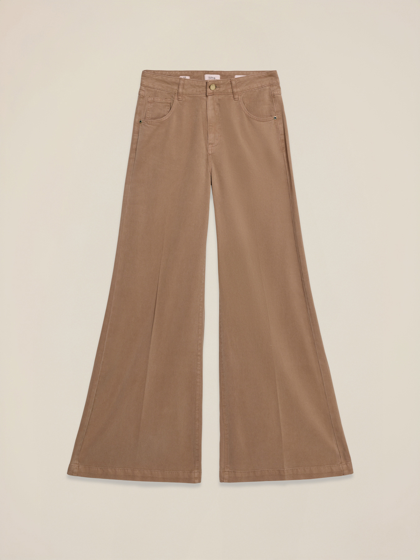 Pantaloni palazzo in tencel image number 4