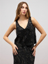 Tulle and sequin top crop image number 0