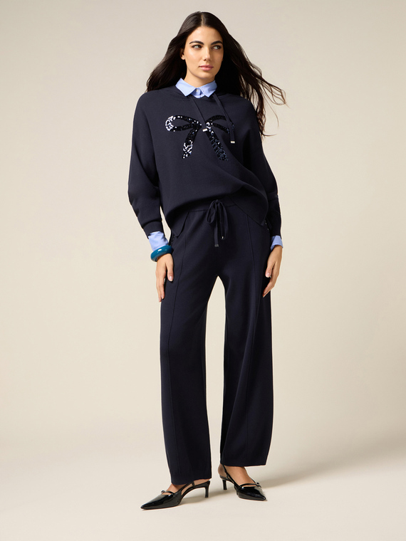 Pantalones joggers de punto