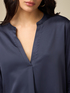 Two-material long sleeve T-shirt image number 2